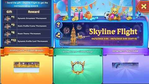 Yalla Ludo New Activety Skyline Flight 2025 | Yalla Ludo New Evant