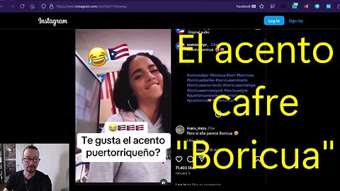 El acento cafre "Boricua"