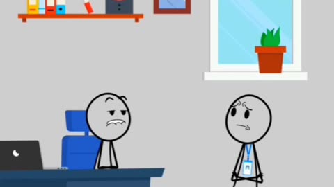 When you literally just do your job #funny #animation #funnyvideo #job