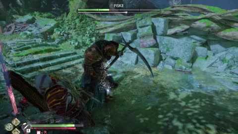 Mini Boss fight with Fiske.