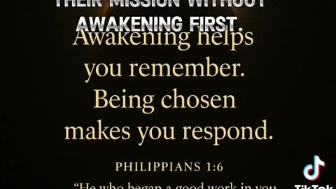 There Are Those Who Awaken, and Those Who Were Chosen