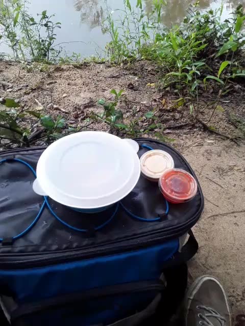 What a Redneck eats while camping 13