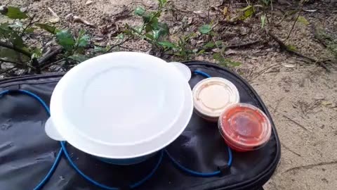 What a Redneck eats while camping 13
