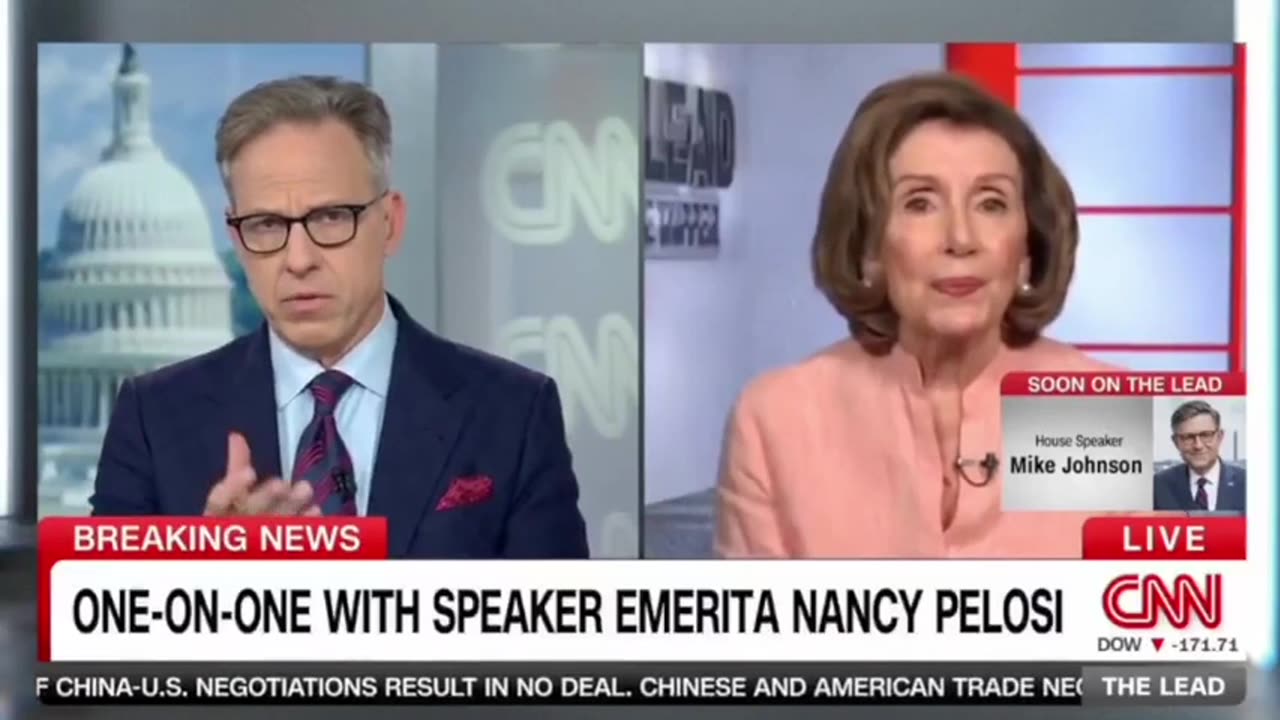 Pelosi Panics When Asked About Insider Trading