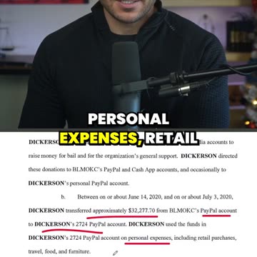 BLM Boss BLEW Donor Cash on Luxury Life