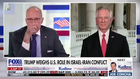 Regime change needs to come 'from inside' of Iran: Sen. Tommy Tuberville