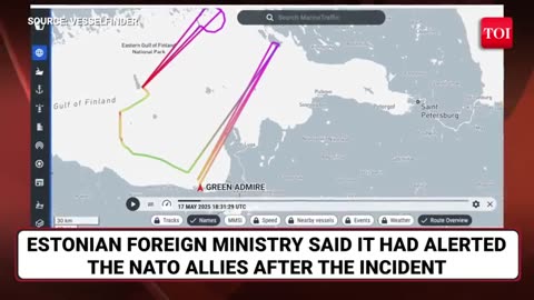 Baltic Sea Clash: Putin's Bold Move Alerts NATO Russia Detains Oil Tanker After It Leaves Estonia