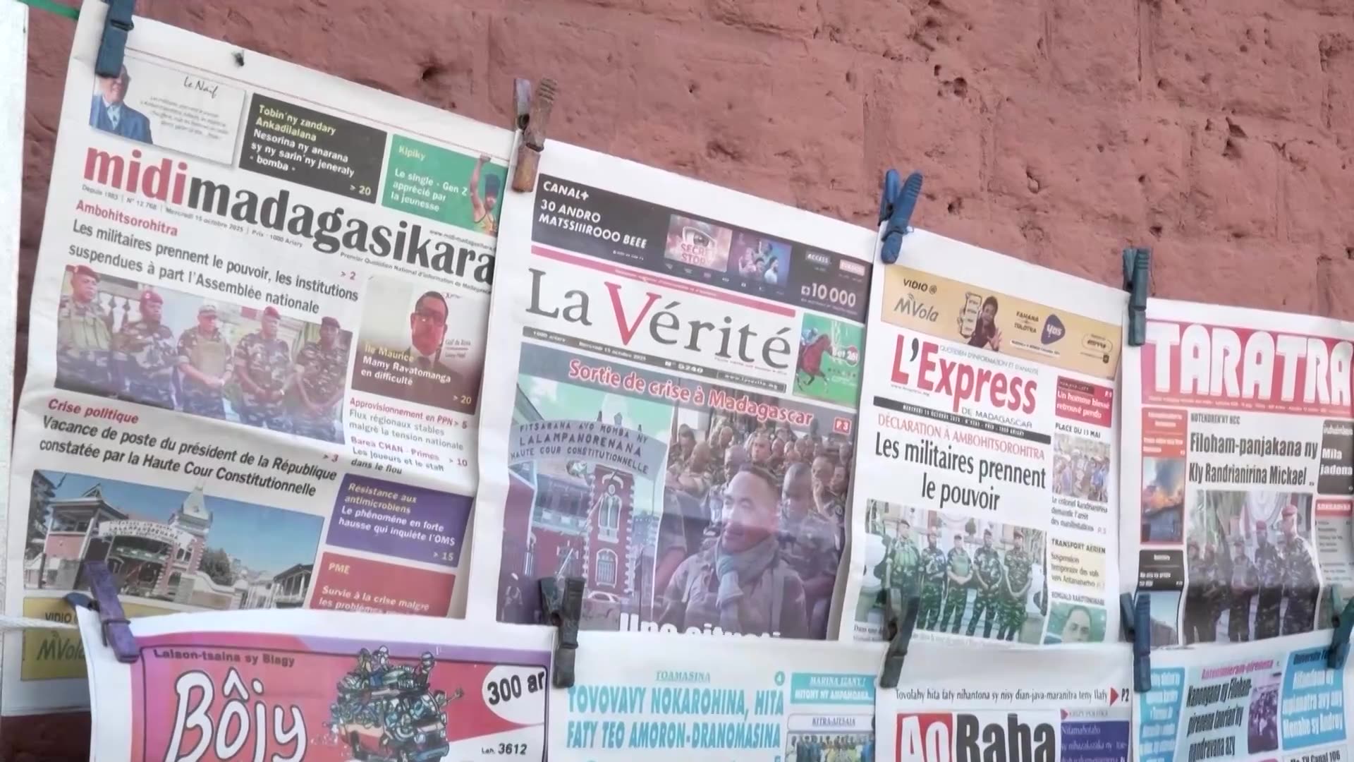 Madagascar coup leader Randrianirina sworn in as president