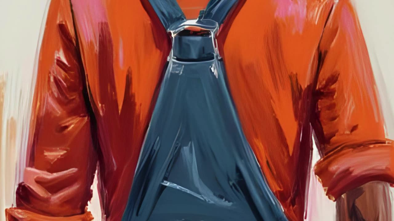 These jeans are body painted!