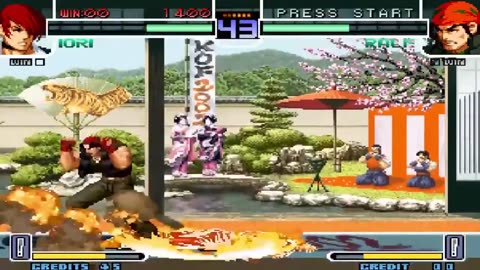 GOG The King of Fighters 2002 Medium Iori Yagami Fight 4