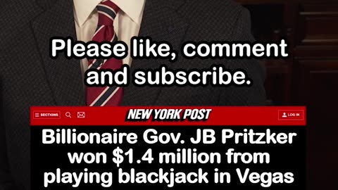 JB Pritzker won $1.4 million playing blackjack in Las Vegas