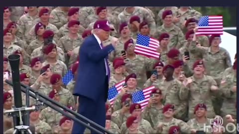 PRESIDENT TRUMP GRACES US WITH HIS DANCE