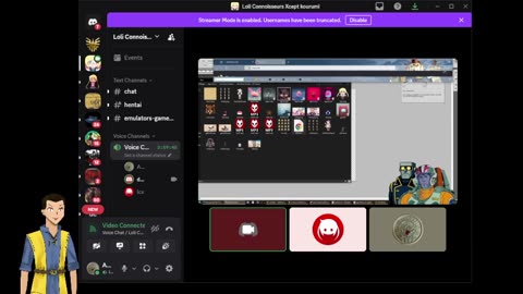DJRonnieG plays games at Elle's stream ep. 6