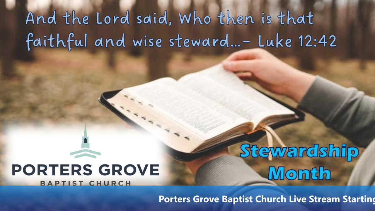 PGBC 8/17/25 Sunday Morning Svc w/ Pastor Steve Dixon