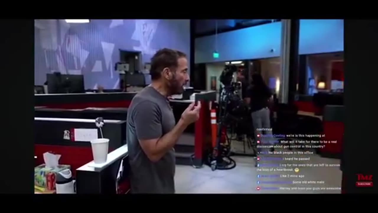 Why is TMZ cheering?
