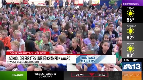 Butte's West Elementary earns major accolade from Special Olympics