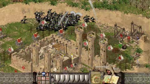 Vultures Claw | 3000 vs 40000 Gold Survival Challenge! | Stronghold Crusader | Mission 26