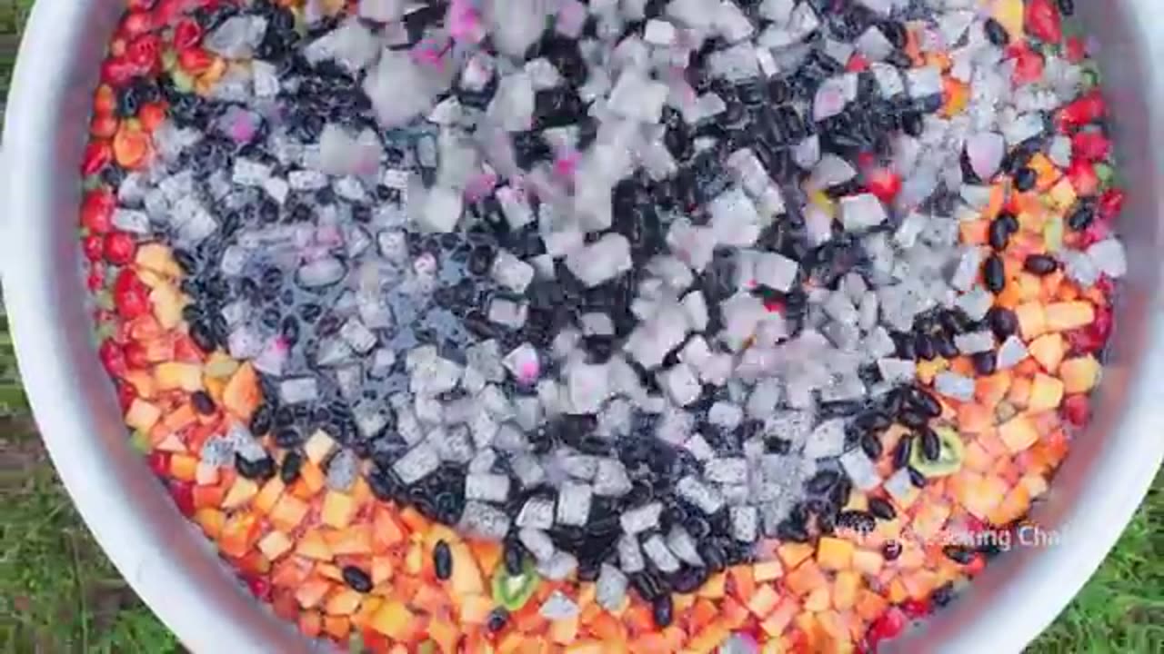 WATERMELON JELLY | Fresh Colorful Fruit Jelly Recipe Making in Village