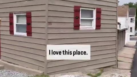 This guy shows the ultimate divorced male property, A 9 Car Garage...