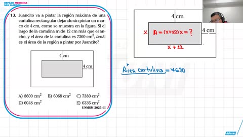 REPASO MEDICINA ADUNI 2026 - 1 | Semana 01 | Física | Álgebra | RM | Economía