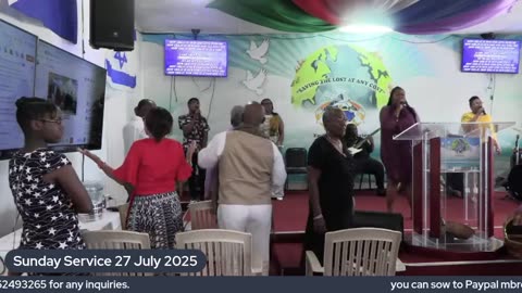 Sunday Service 27 July 2025