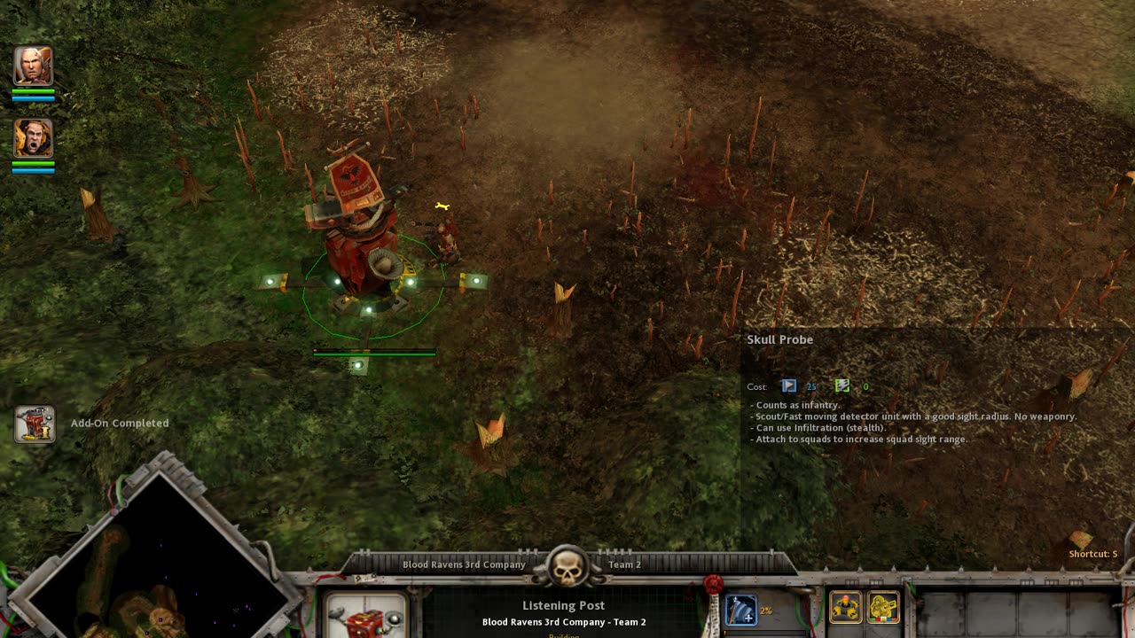 Warhammer 40000 Dawn of War demo: campaign