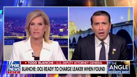 Deputy AG Todd Blanche is ready to prosecute any sitting politician found leaking classified intel.