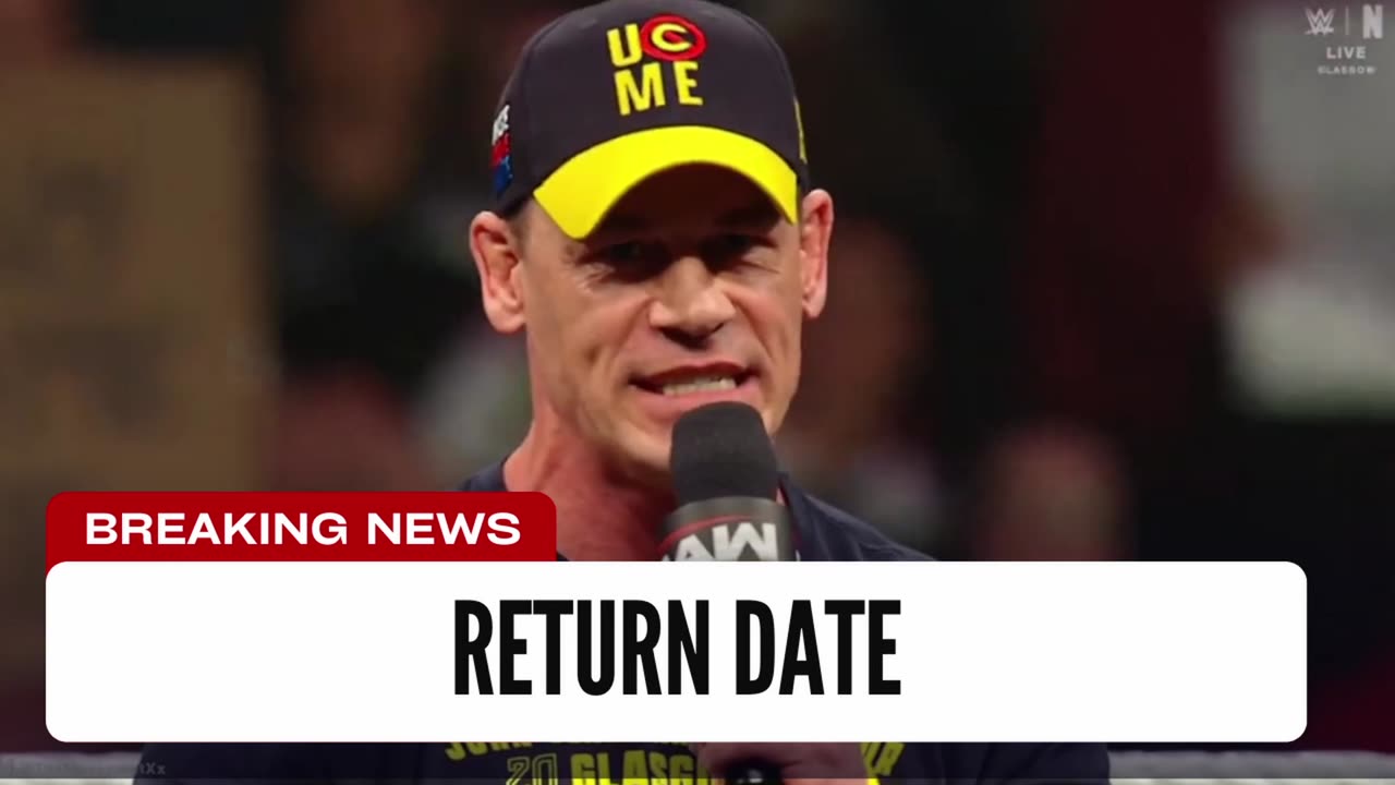 Cena WWE TV Return Revealed