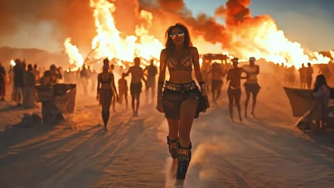 Hot Girls Progressive Ambient Trance Dubstep Mix Solar Flare - (Official Music Video)
