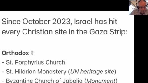 Israel at War With Christian Churches in Gaza - Maybe - War Sucks - Stop It -7-27-25