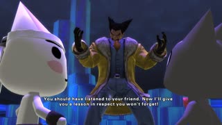 PlayStation All-Stars Battle Royale Arcade Mode: Heihachi vs. Toro Cutscene