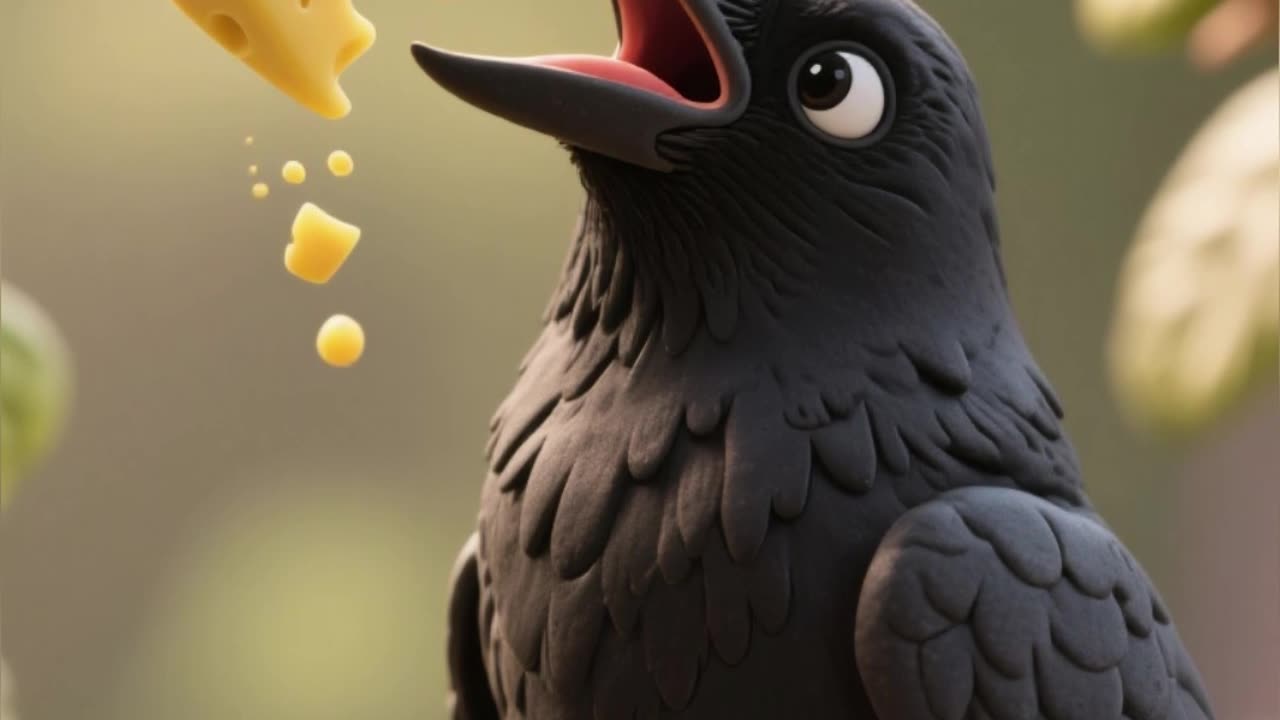 The Fox and the Crow | Long English Moral Story