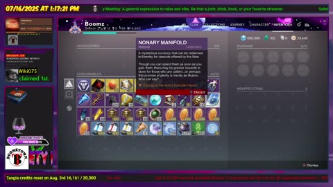 Destiny 2: Edge of Fate - Launch of Edge of Fate, Day #2 doing Legend Campaign.