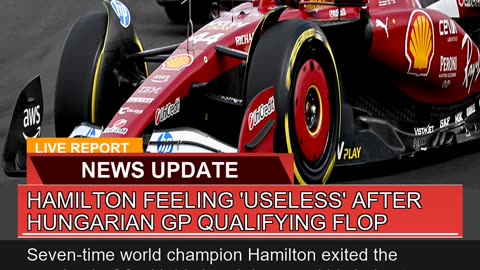 Hamilton Feeling Useless After Hungarian Gp Qual