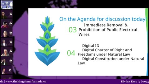 DIVINA ESSE 7 0035 August 25, 2025 On the AGENDA for DISCUSSION,