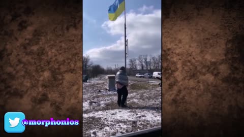 Far Right Ukrainians Attacking Other Ukrainians