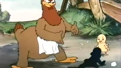 Dinky Duck - F/m F/m spanking (color version)