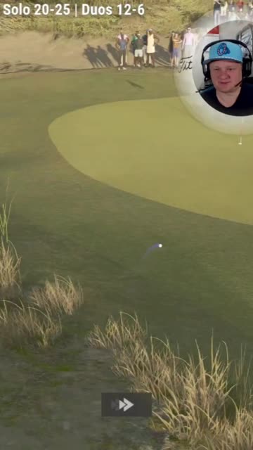 "BEAUTY SHOT INCOMING!" → Miracle 10ft Save from Weeds Lie! 😂 PGA 2K25 Duos Chaos