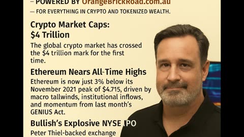 1 Minute Crypto Market News — Powered by OrangeBrickRoad.com.au