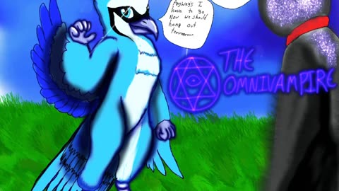 The vampires cat manga page 2 Speedpaint