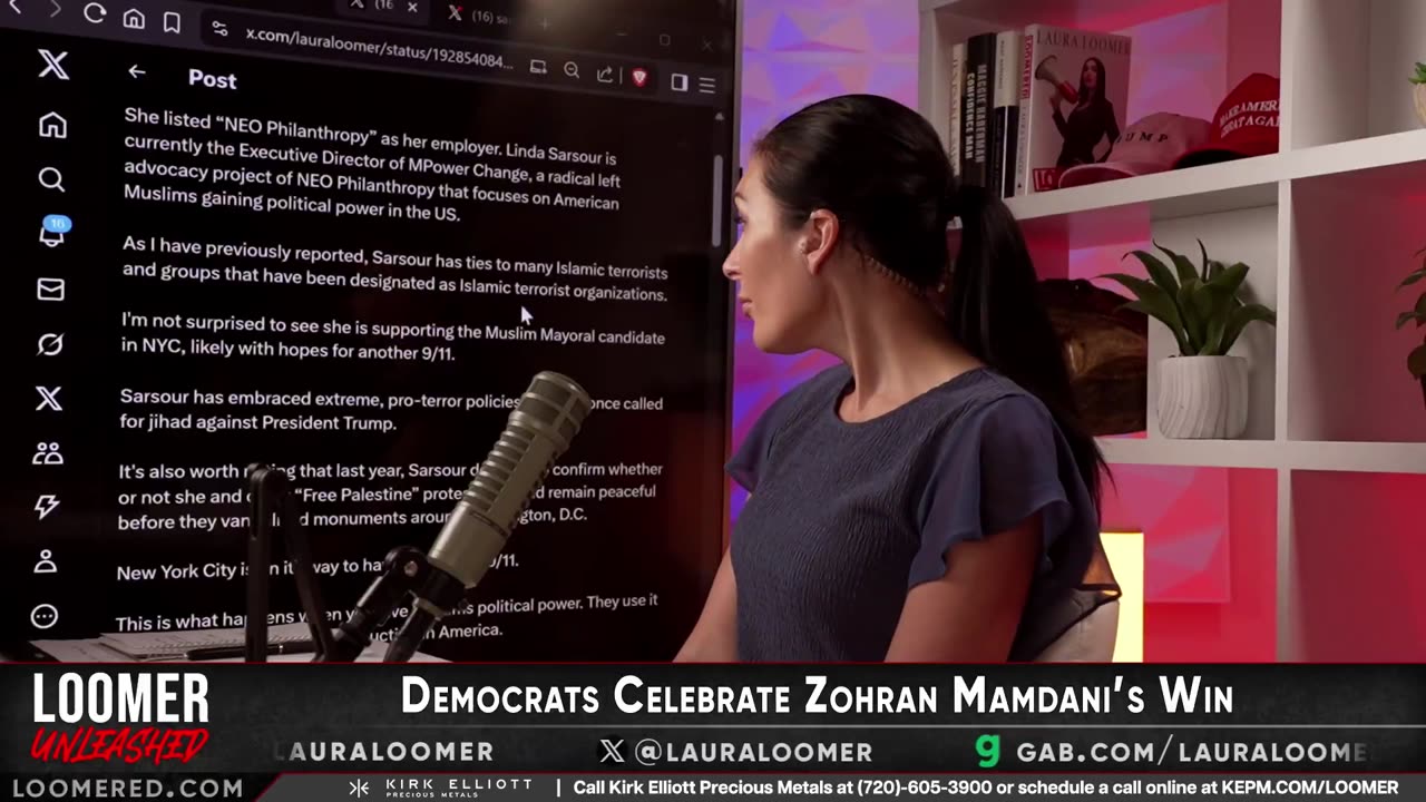 Laura Loomer Receipts | I warned you about Zohran Mamdani