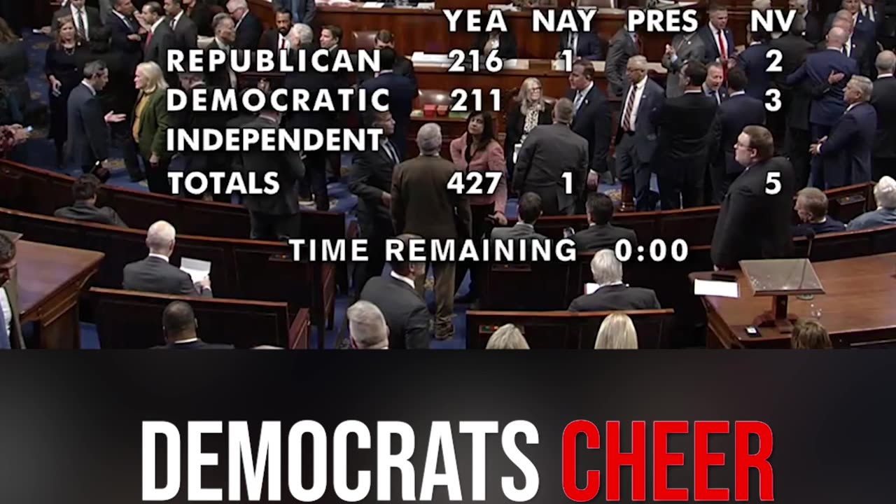 Careful What You Wish For? Democrats Cheer as House Passes Epstein Bill