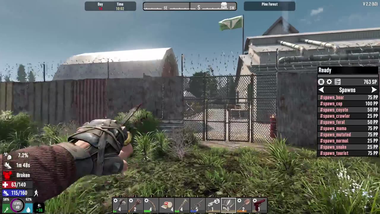 TeeMoo Wolvie#funnyfails #comdey #funny #7dtd