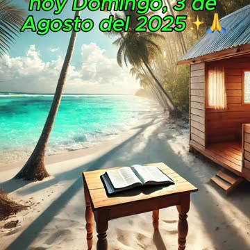 🙏✨Evangelio de hoy Domingo, 3 de Agosto del 2025✨🙏