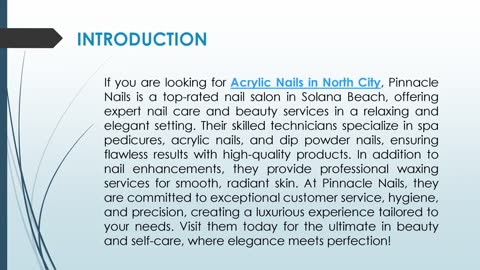 If you are looking for Acrylic Nails in North City