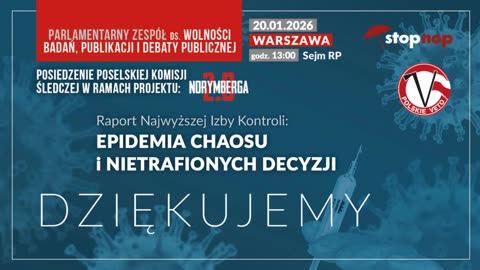 Raport NIK - epidemia chaosu i nietrafionych decyzji 20.01.26