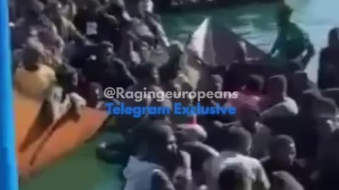 An army of oppressed women and children seek refuge in europe