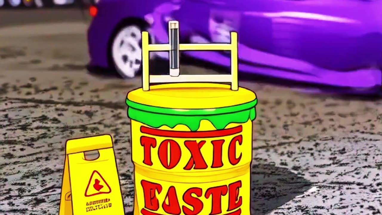 This is how I deal with toxic waste! #rccar #drifting #tricks