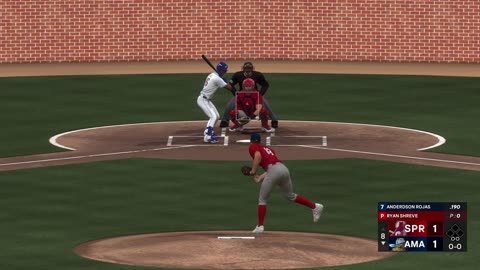 MLB The Show 25 AA Springfield Cardinals Franchise Game 6 Cardinals Vs Sod Poodles CPU Vs CPU