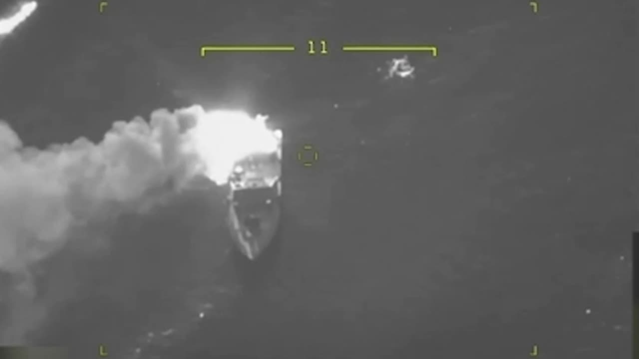 Wild Video of Drones Going After Russian Landing Craft in the Black Sea